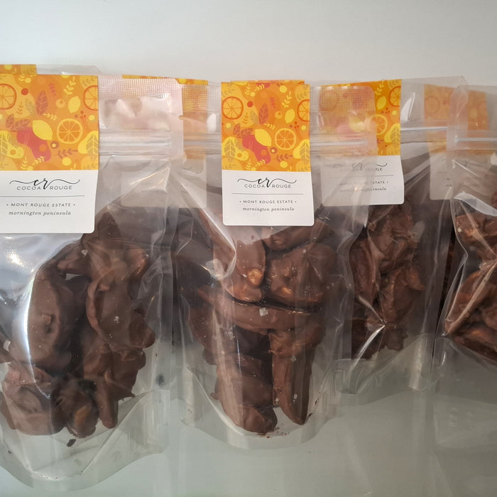 Apples in Milk Chocolate