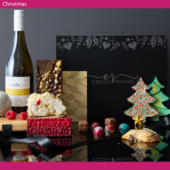 Christmas - Wine & Chocolate Hamper