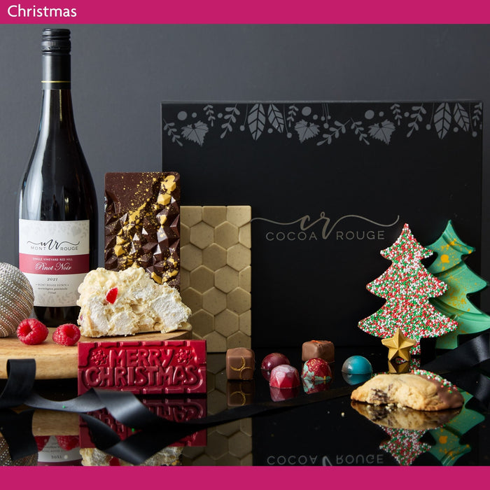 Christmas - Wine & Chocolate Hamper