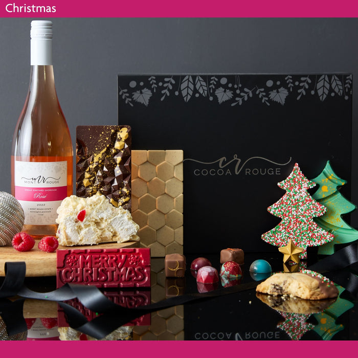 Christmas - Wine & Chocolate Hamper