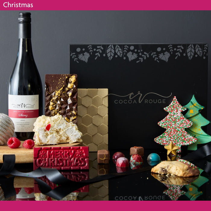 Christmas - Wine & Chocolate Hamper